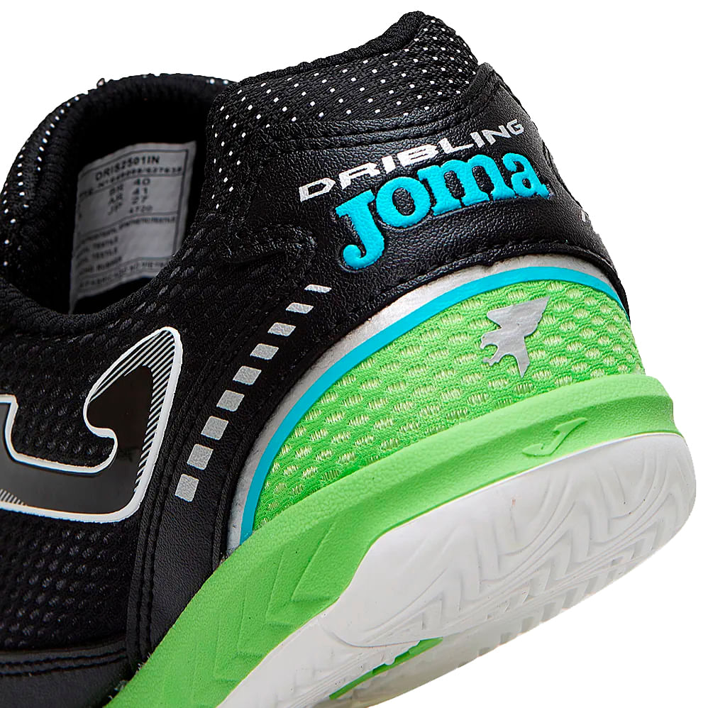 Joma Chuteira DRIS2501IN PretoVerde Sint -3-